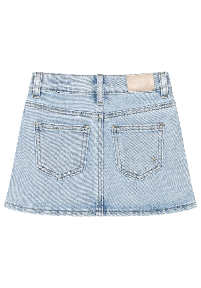 Daily Seven Denim Skirt Light Blue Denim