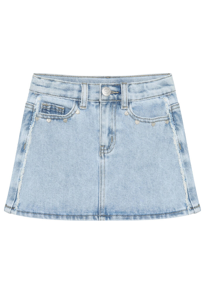 Daily Seven Denim Skirt Light Blue Denim