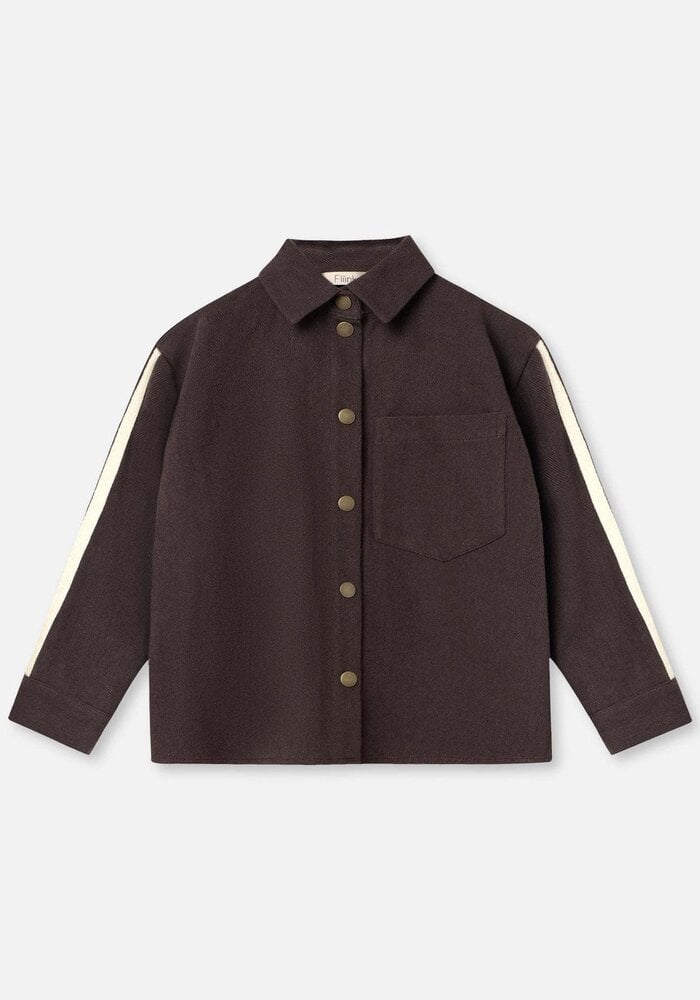 Fliink DONNY SHIRT Coffee Bean