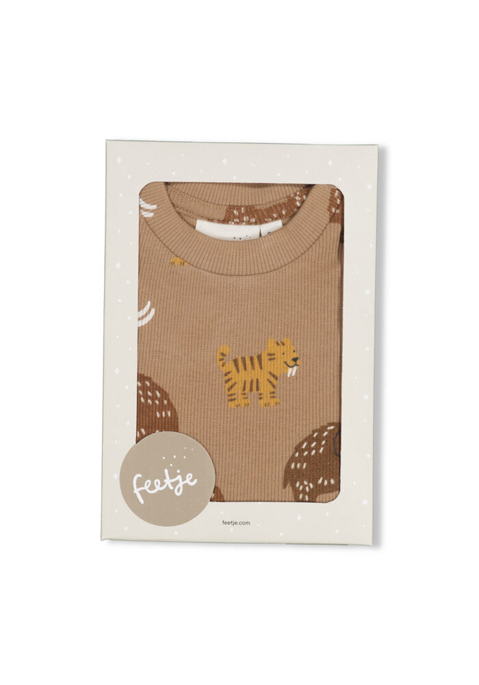 Milo Mammoth - Premium Sleepwear by Feetje Taupe
