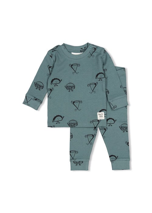 Feetje Jack Snack - Premium Sleepwear by Feetje Petrol