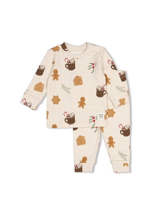 Feetje Cosy Cookie - Premium Sleepwear by Feetje Offwhite Melange