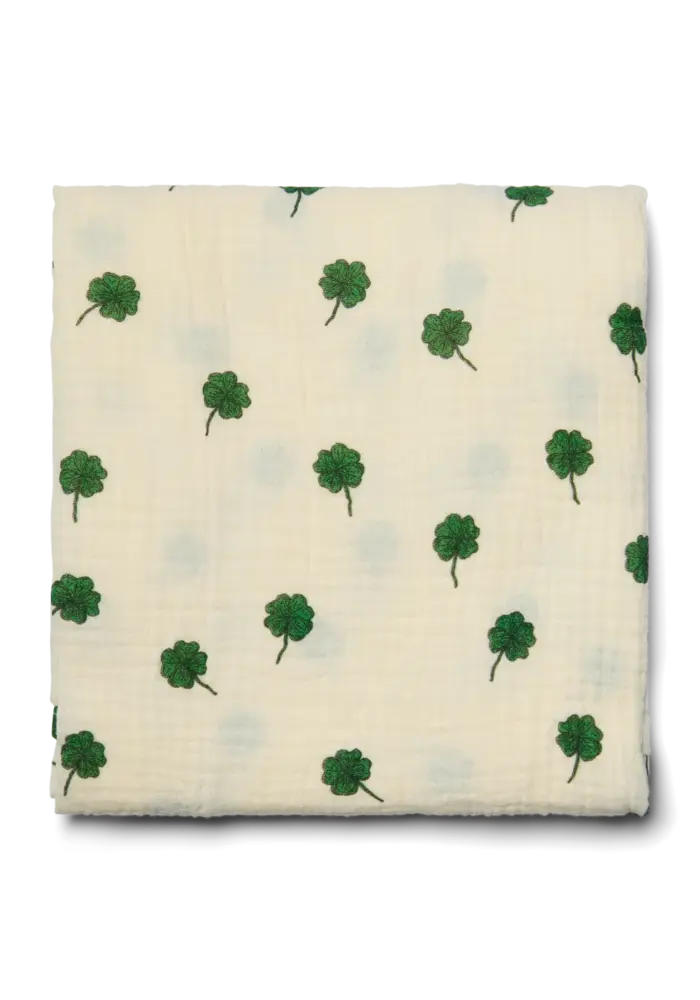 Studio Noos Hydrofiele Doek White Clover Clover 120x120