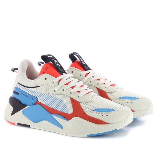 Puma RS-X Réinvention Beige-rouge-bleu Puma RS-X Réinvention Beige-rouge-bleu
