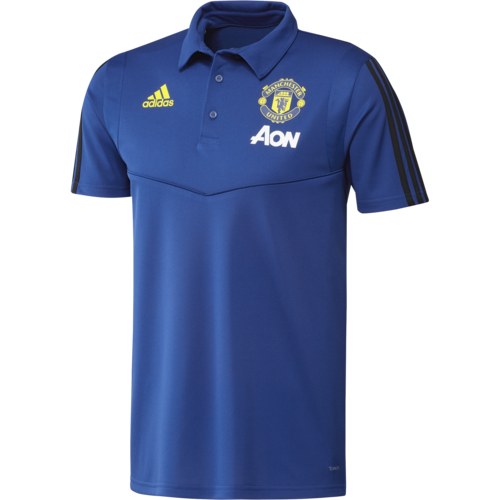 Adidas MUFC Polo Blue 19-20. Adidas MUFC Polo Blue 19-20.