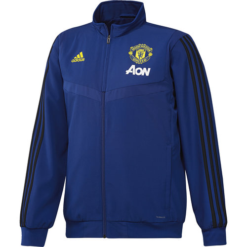 Adidas MUFC Pre Jkt Bleue 19-20. Adidas MUFC Pre Jkt Bleue 19-20.