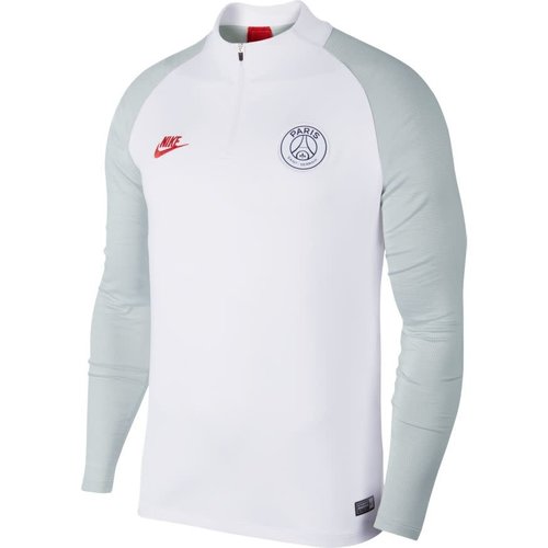 Nike Psg Nk Dry Strk Drill Top White Nike Psg Nk Dry Strk Drill Top White