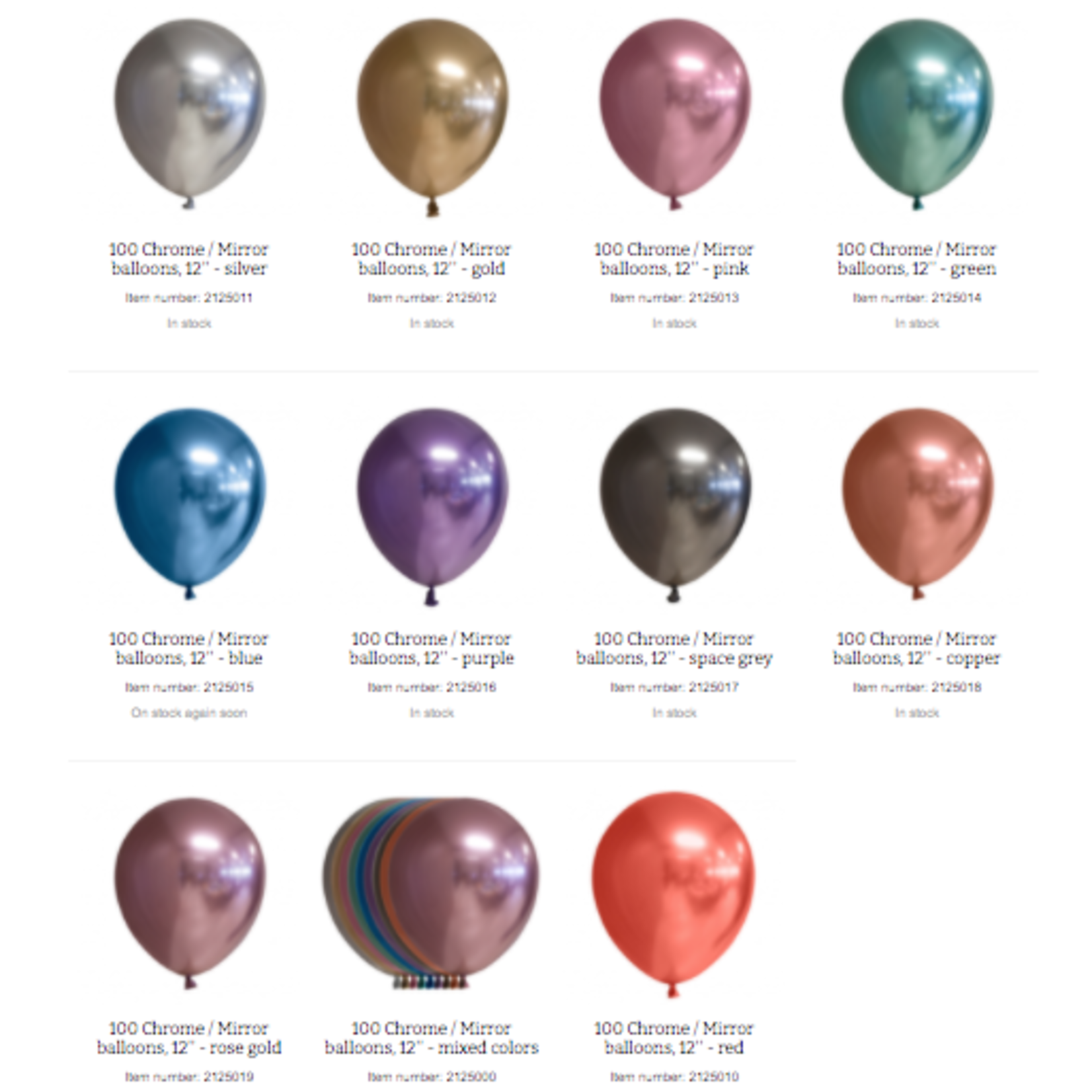 Ballonnendeal Ballonpilaar Cijfer