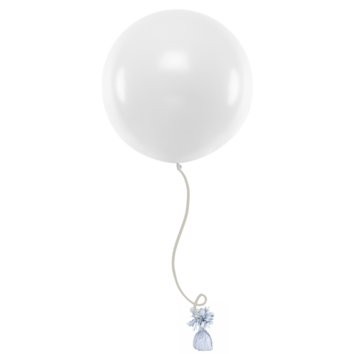 Ballonnendeal Op aanvraag - Reuzeballon met helium 100 cm