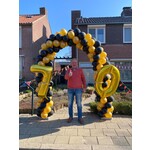 Ballonnenboog M met leeftijd XXL - Enkele deur