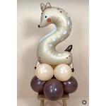 Ballonnendeal Cijferstandaard 2 | 1 meter hoog