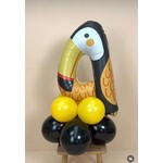 Ballonnendeal Cijferstandaard 4 |1 meter hoog