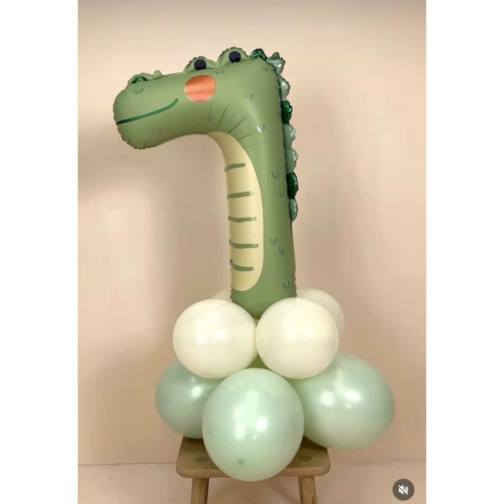 Ballonnendeal Cijferstandaard 7 | 1 meter hoog