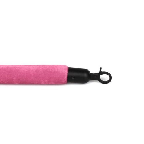 Aankoop afzetkoord velours roze - 150 cm