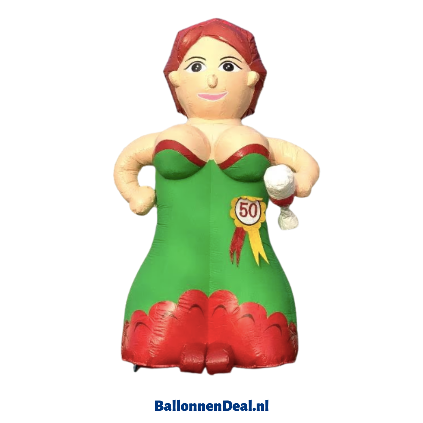 Ballonnendeal Opblaasbare pop | Sarah | 3,5 meter