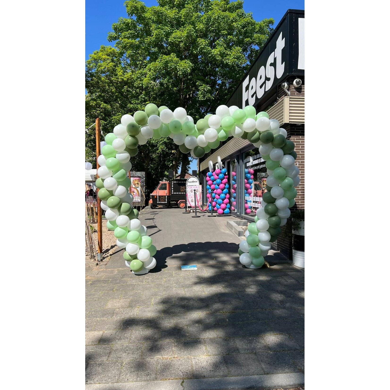 Ballonnenboog hart | 220x260cm