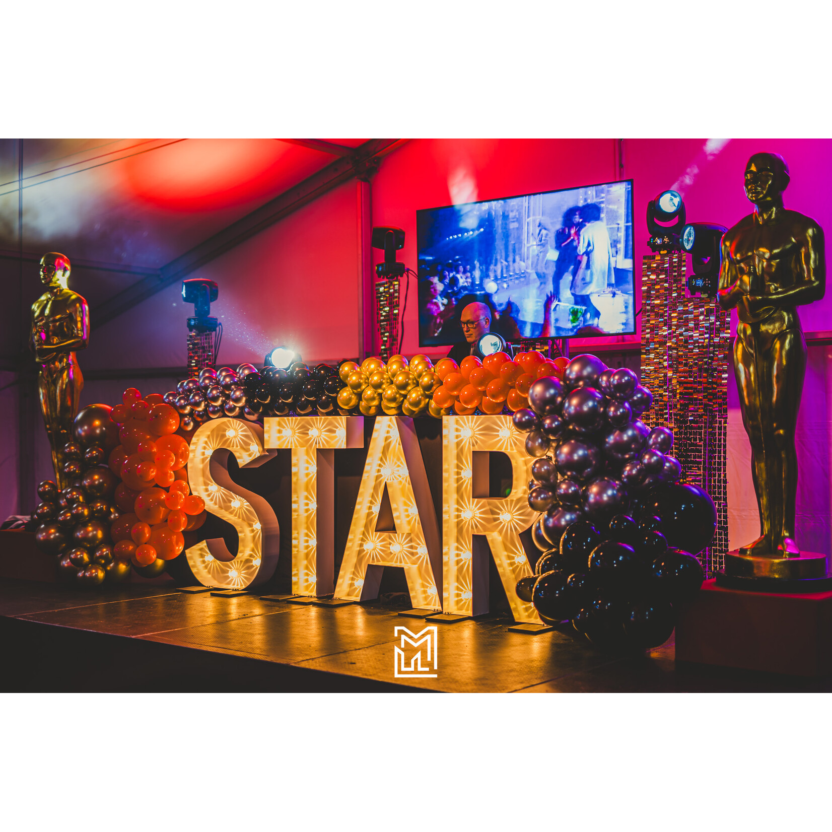 Ballonslinger op maat - per meter - Organisch