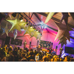 Ster glitter Zilverkleurig 135 cm | VERHUUR