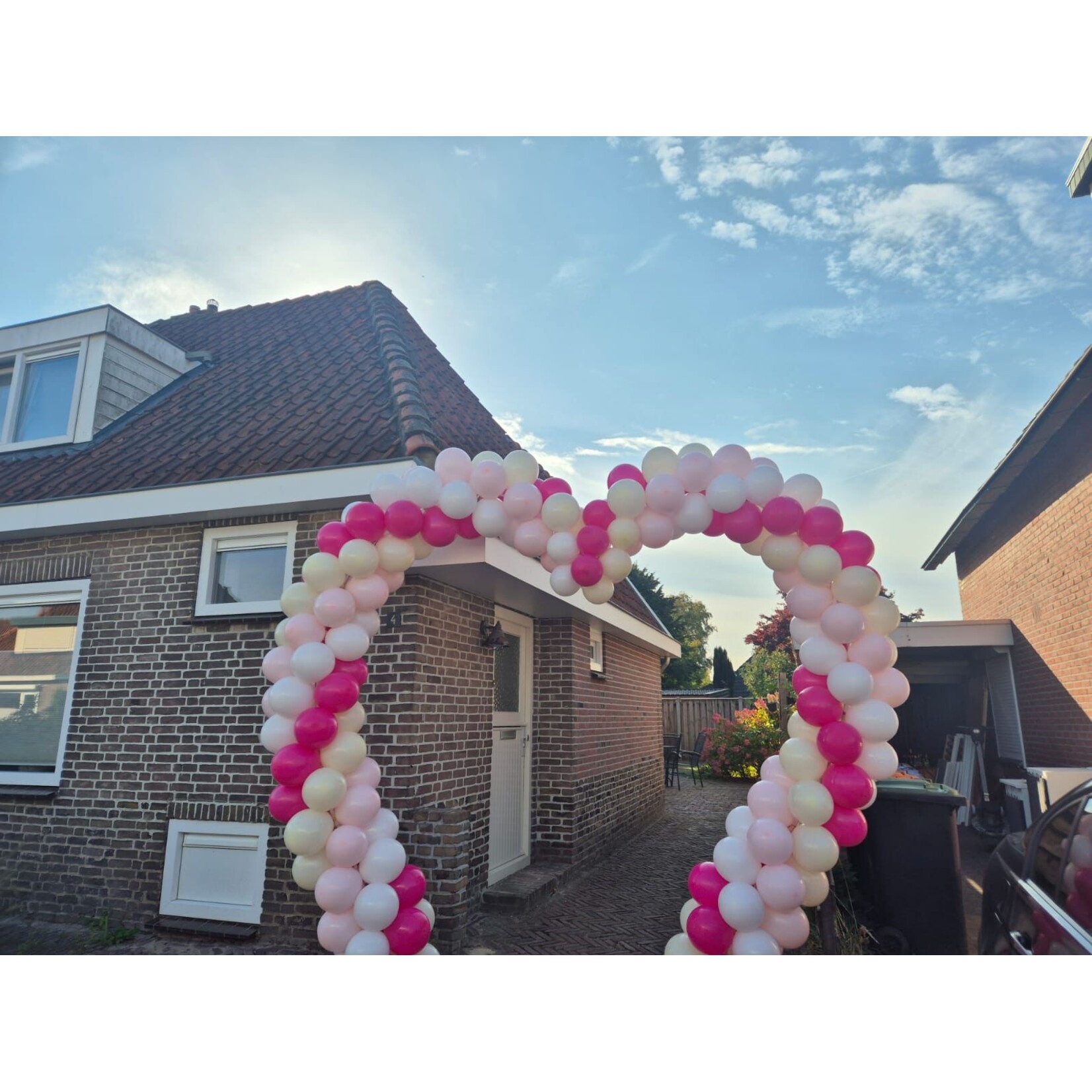 Ballonnenboog hart | 220x260cm