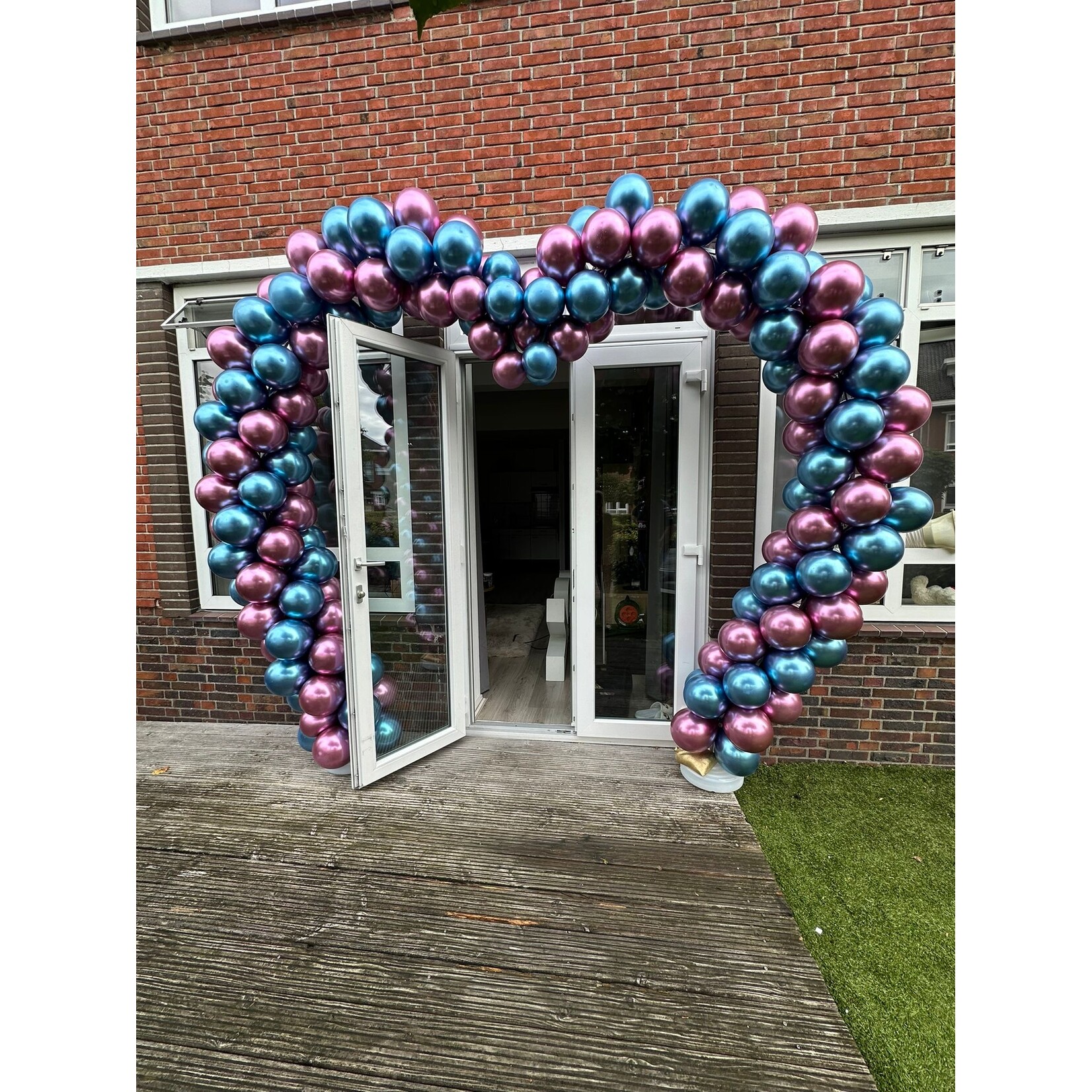 Ballonnenboog hart | 220x260cm