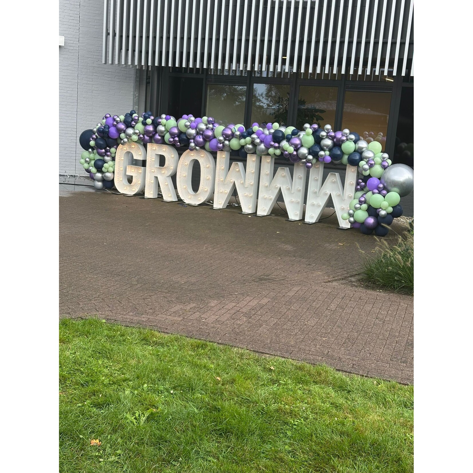 Ballonslinger op maat - per meter - Organisch