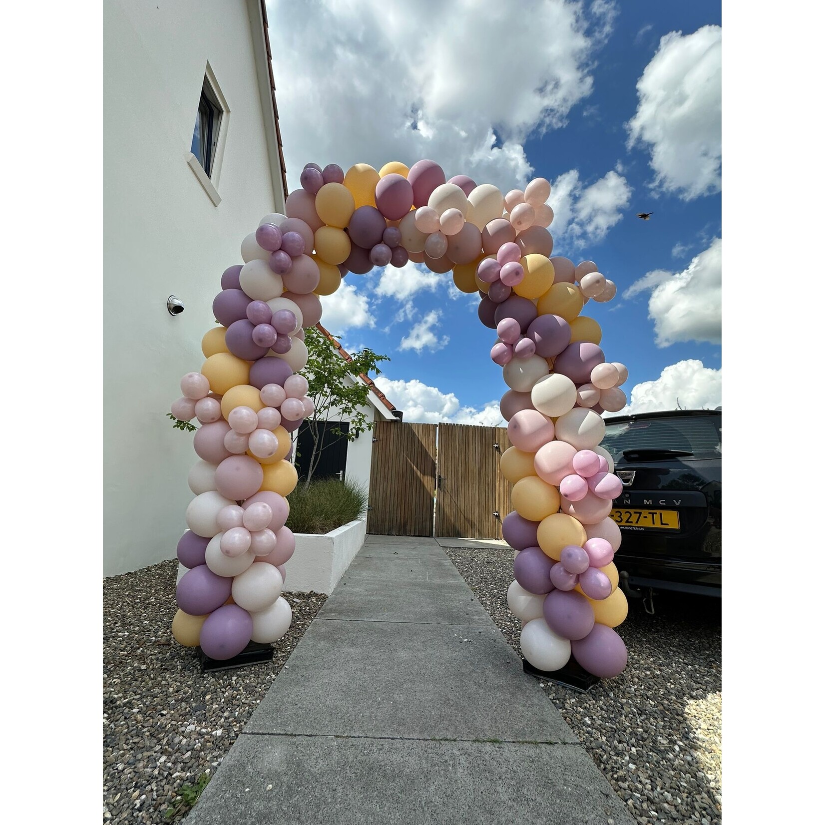 Ballonnenboog L Organisch - Dubbele deur