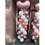 Ballonnendeal Ballonnenpilaar Hart M (2 meter)