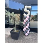 Ballonnendeal Ballonpilaar Cijfer