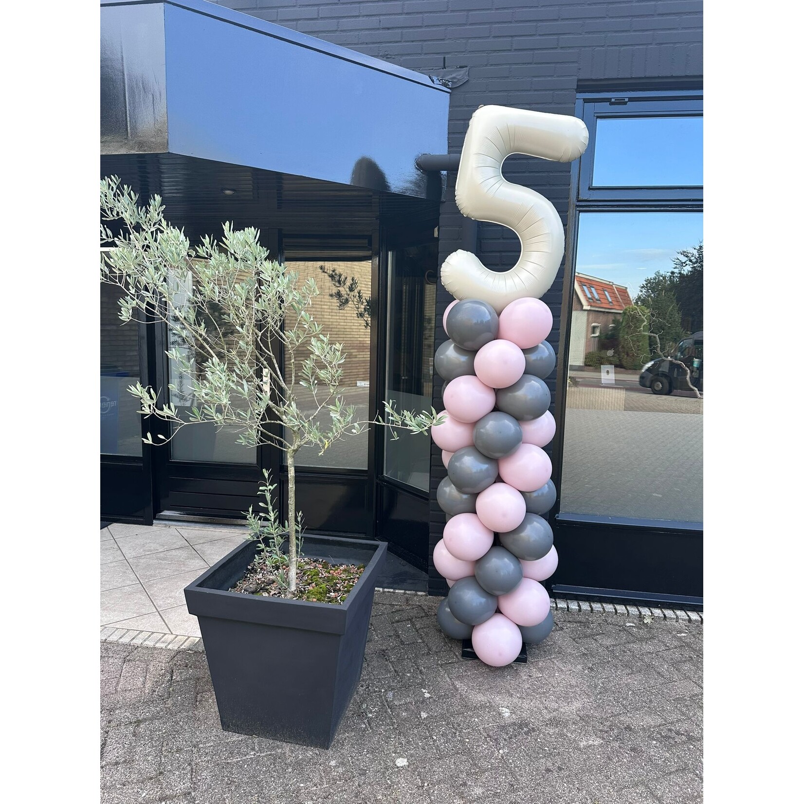 Ballonnendeal Ballonpilaar Cijfer