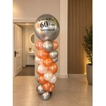 Ballonnenpilaar M met eigen tekst of naamsticker