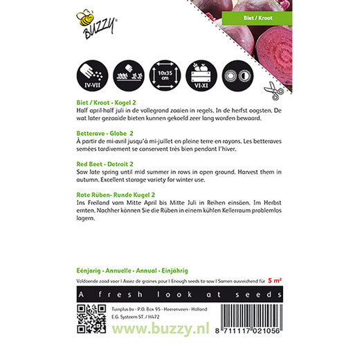 Buzzy | Biet / Kroot Kogel 2 - Organic