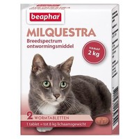 Milquestra worm tablets cat - 2 pcs