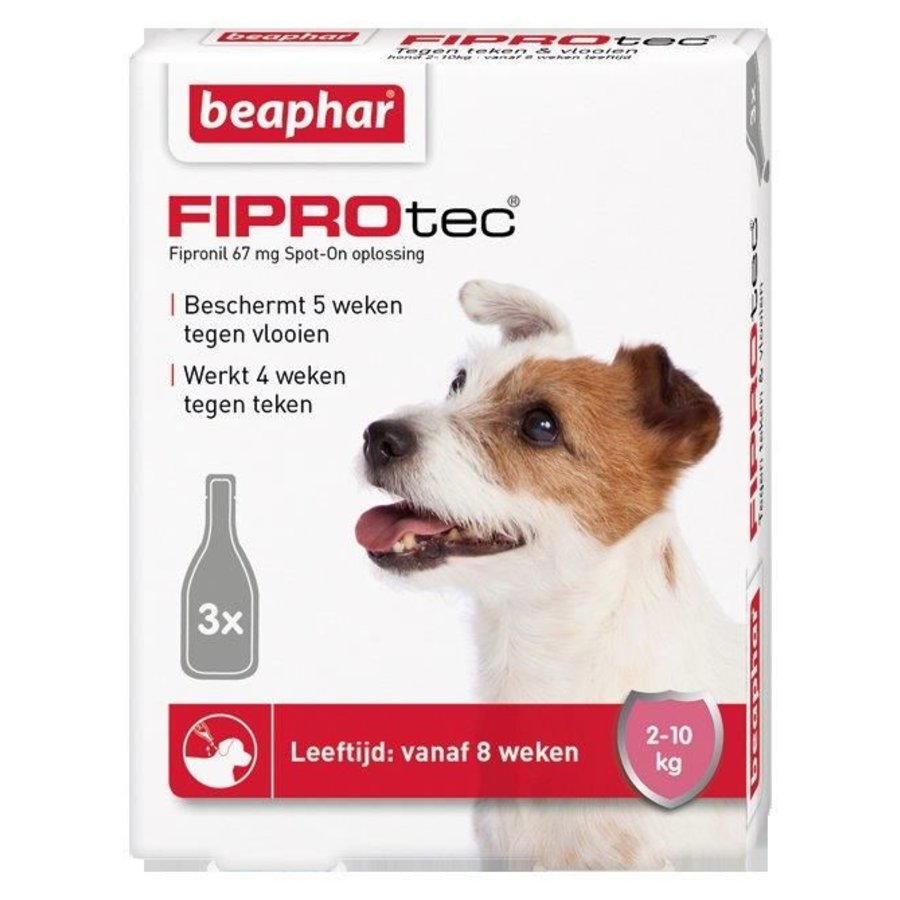 Fiprotec 2-10kg 4 pipettes  - Date discount!-2