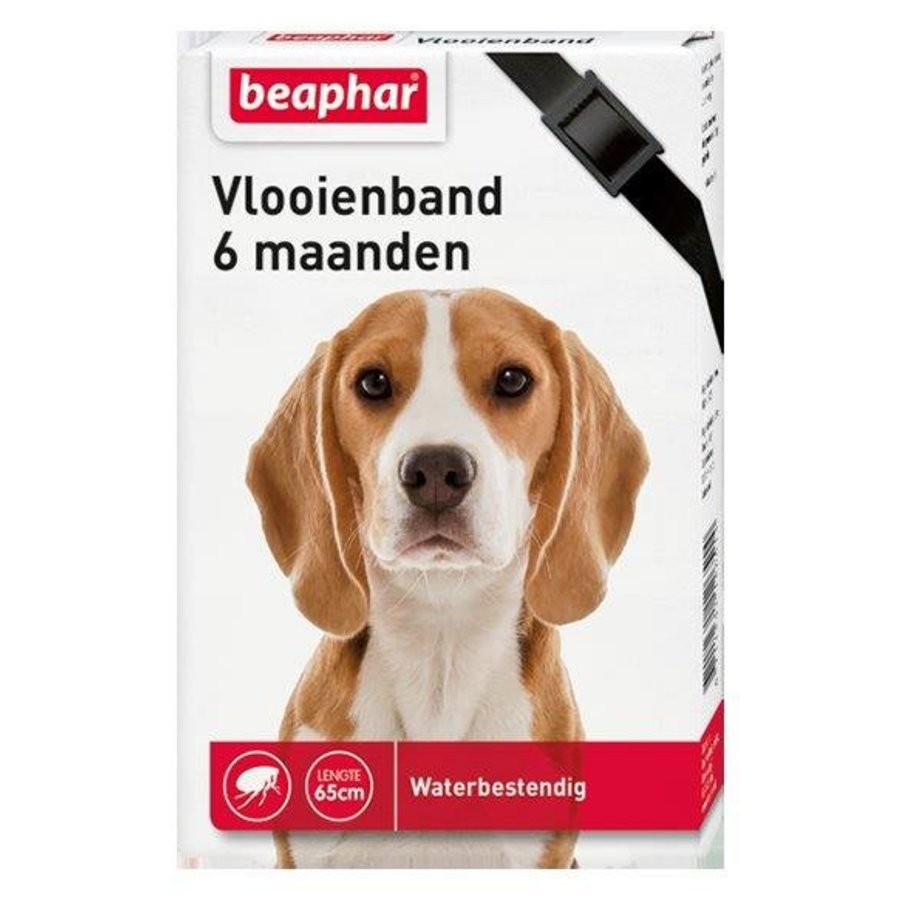 Beaphar Flohband Hund - Schwarz	 1st-2