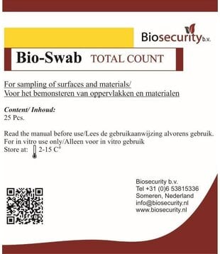 Bio swab™ Hygienetest (25 Stück)