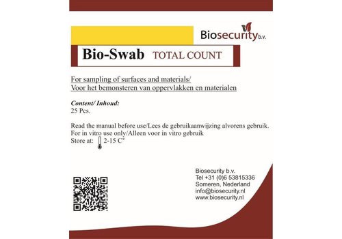 Test hygiène Bio swab™ (25 unités) 