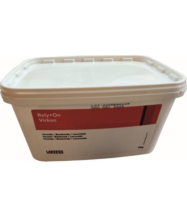 Rely+On™ Virkon™ RelyOn™ Virkon™ 5 kg – Powerful broad-spectrum disinfectant for hospitals, laboratories and care facilities