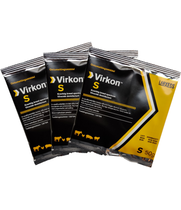 Virkon Virkon™S desinfektionsmittel - 50 gram