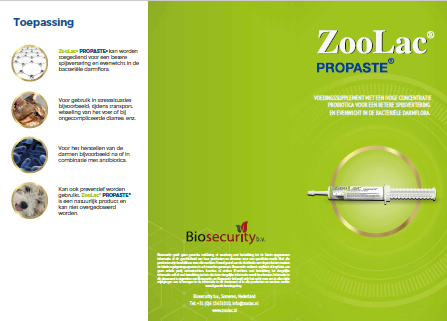 Zoolac Propaste brochure NL