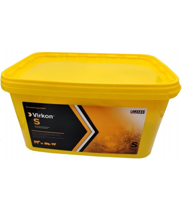 Virkon Virkon S 5 kg kopen – Breedspectrum Desinfectiemiddel | Zoolac.nl
