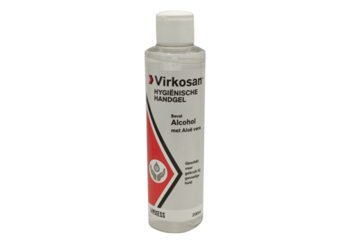 VIRKOSAN 200 ML - Hygiënische handgel met 80% Ethanol en Aloë Vera 