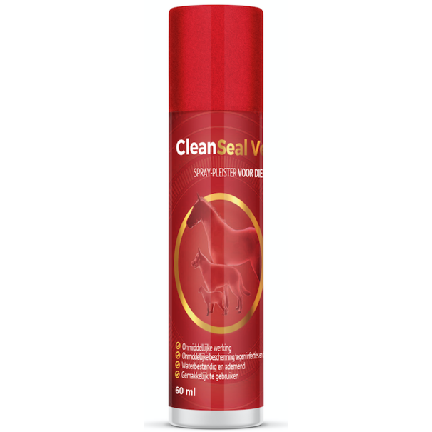 CleanSeal Vet CleanSeal Vet 60 ML - Patch de pulvérisation pour tous les animaux.
