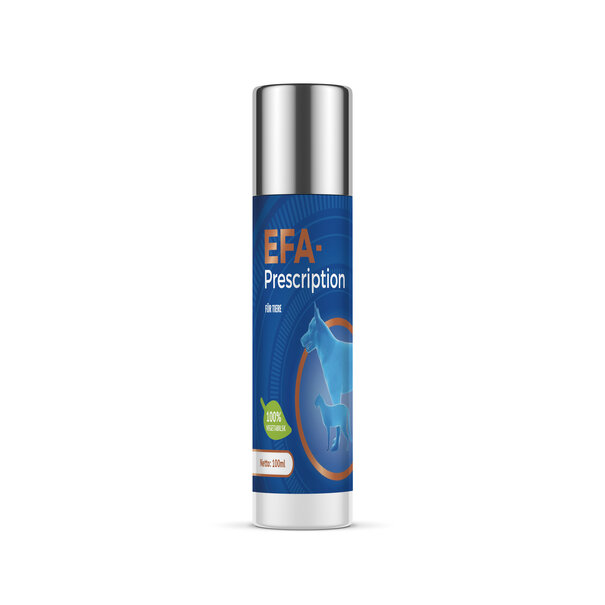 EFA-Prescription EFA-Prescription 100 ML - Omega-3- und Omega-6-Fettsäuren Ergänzungsfuttermittel mit essenziellen Fettsäuren für Haut und Fell