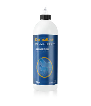 DermaBact Shampoo 200 ml – Hypoallergenic Skin Care for Dogs & Cats