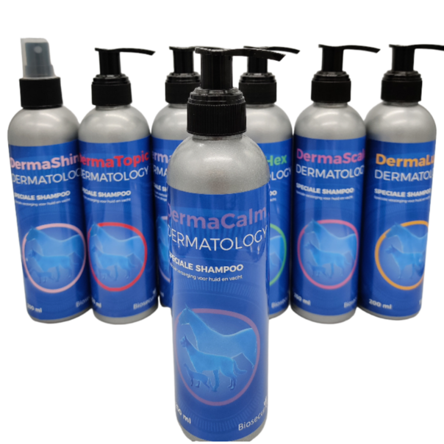 DermaCalm 250 ML  is a mild, hypoallergenic shampoo  (dutch label)-2