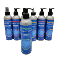 Derma Hex 200 ML es un champú hipoalergénico y suave, con un 4% de clorhexidina tanto en forma libre como encapsulada en liposomas.