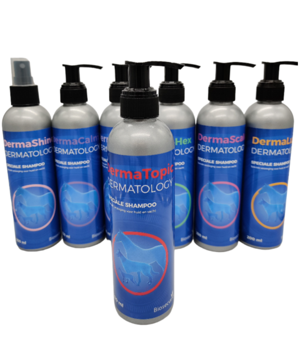Derma-prescription DermaTopic 200 ML  is a hypoallergenic, gentle shampoo with cleansing, disinfecting, soothing and reconditioning properties.
