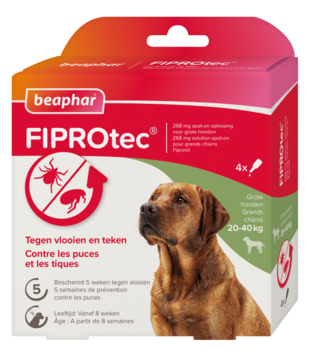 Fiprotec 20-40kg 4 pipettes
