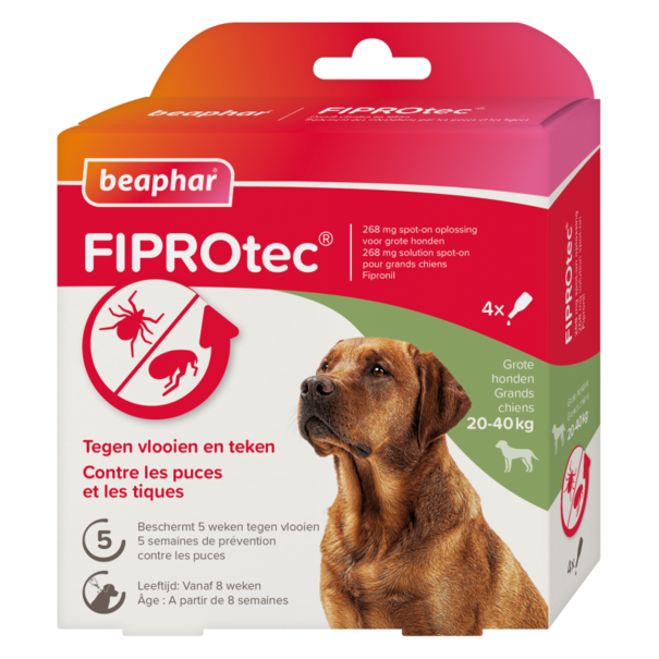 Fiprotec Fiprotec 20-40kg 4 pipettes