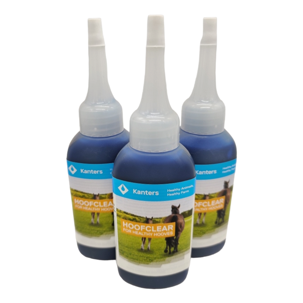 Hoofclear Hoofclear 50 ML - Solution de soins pour sabots à base de chélates de cuivre et de zinc pour des sabots sains et résistants